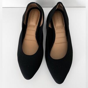 Cynthia Rowley Women’s Chelsea Ballet Flats, Black, Size 6.5